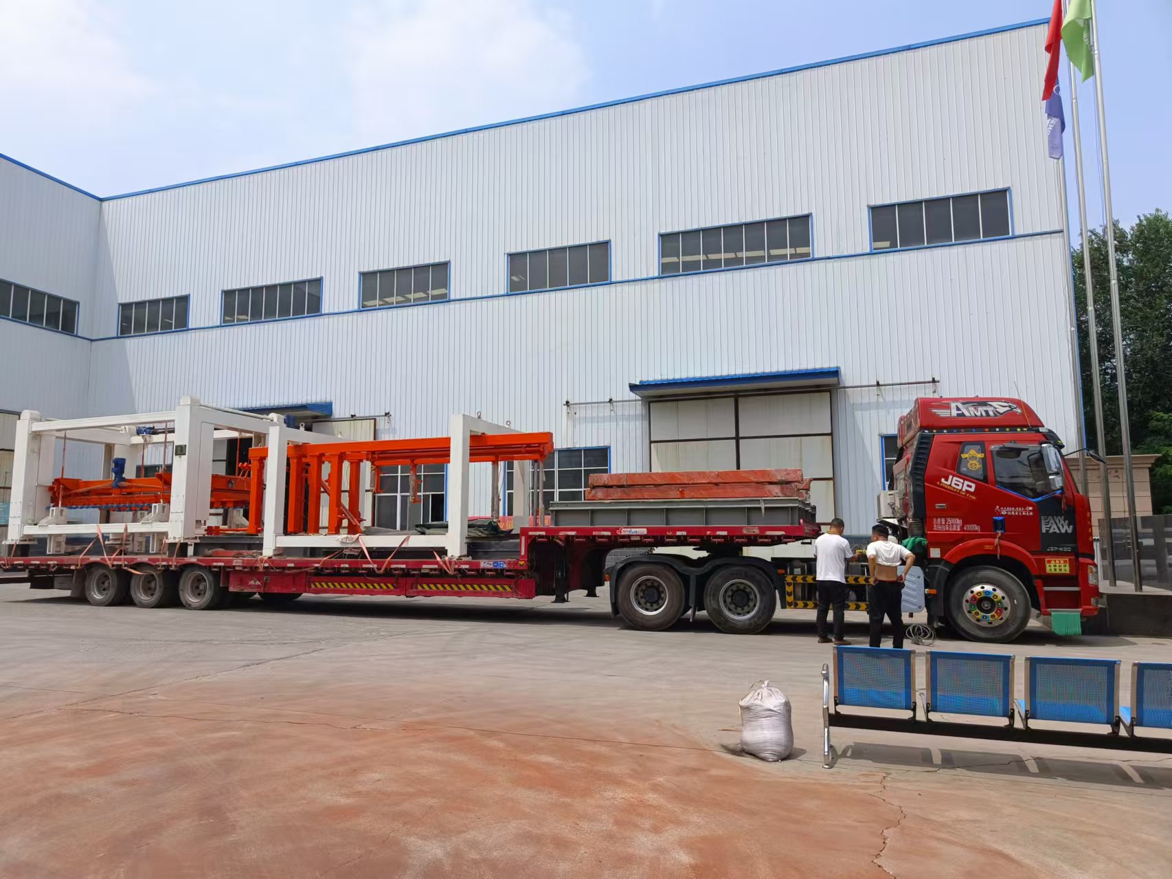 Our AAC Block Production Line Equipment Enters Global Markets, Garnering Positive Feedback from International Clients​.